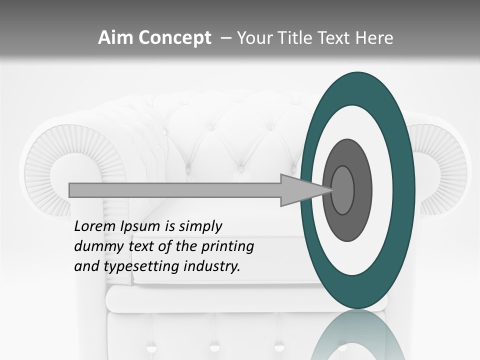 Abstract Armchair Build PowerPoint Template