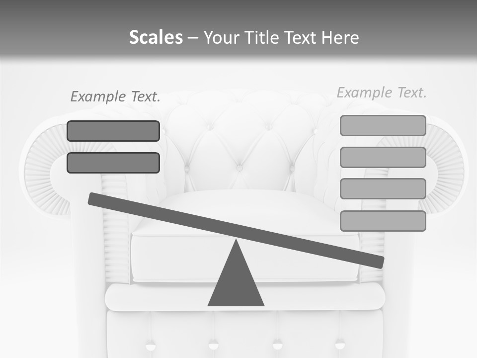 Abstract Armchair Build PowerPoint Template