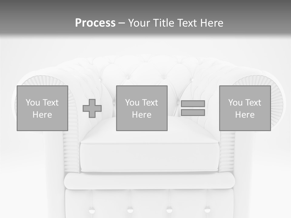 Abstract Armchair Build PowerPoint Template