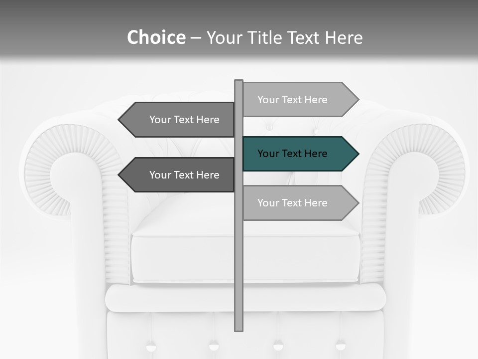 Abstract Armchair Build PowerPoint Template