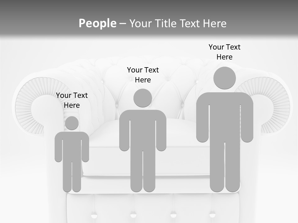 Abstract Armchair Build PowerPoint Template