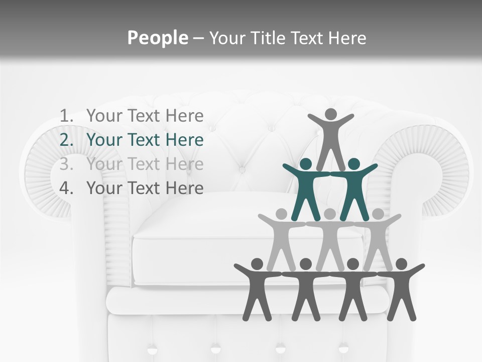 Abstract Armchair Build PowerPoint Template