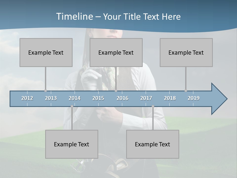 Pretty Sport Female PowerPoint Template