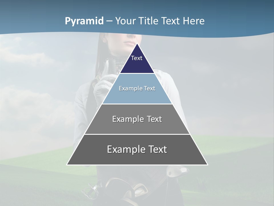 Pretty Sport Female PowerPoint Template