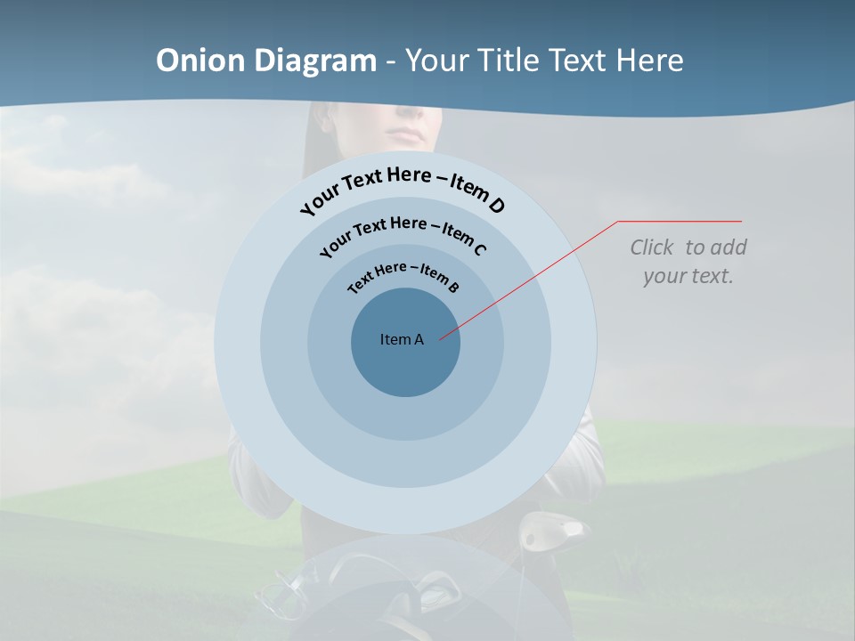 Pretty Sport Female PowerPoint Template