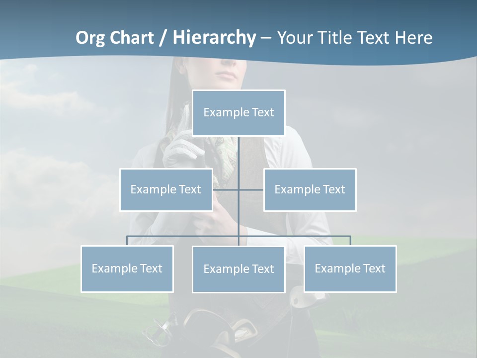 Pretty Sport Female PowerPoint Template