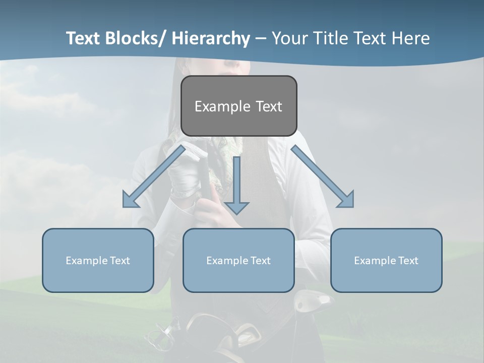 Pretty Sport Female PowerPoint Template