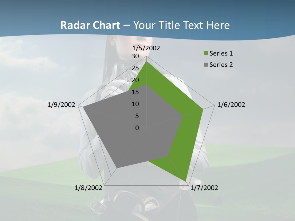 Pretty Sport Female PowerPoint Template