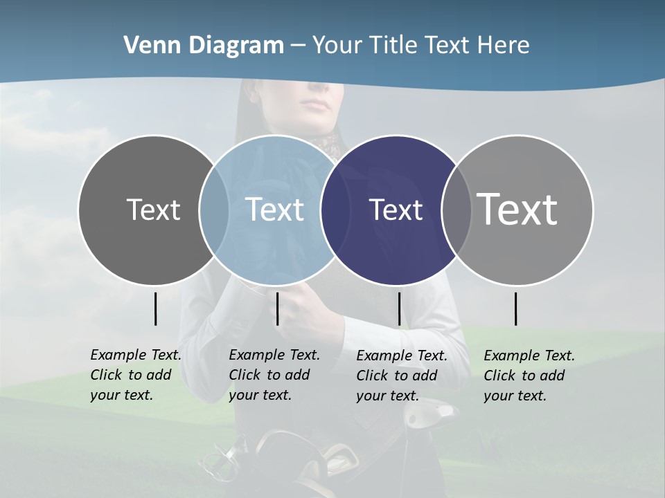 Pretty Sport Female PowerPoint Template