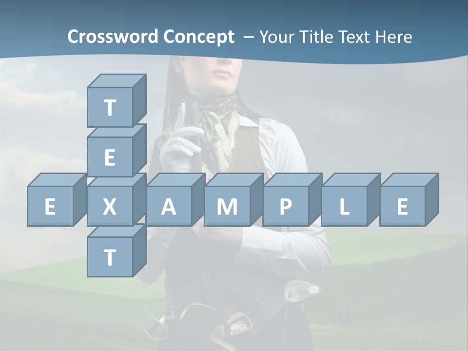 Pretty Sport Female PowerPoint Template