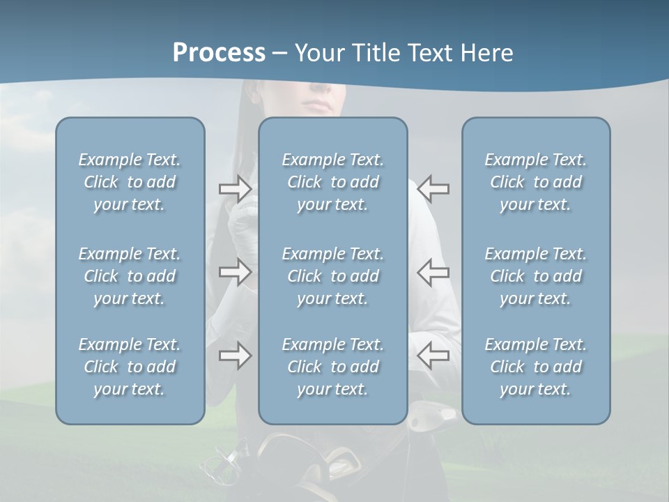 Pretty Sport Female PowerPoint Template