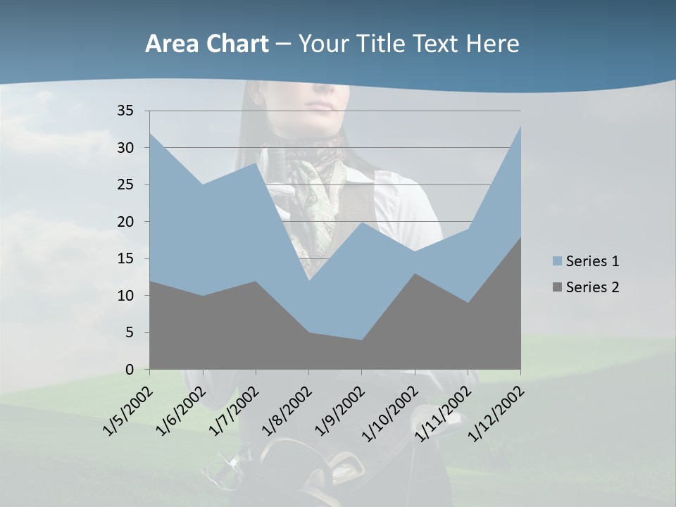 Pretty Sport Female PowerPoint Template