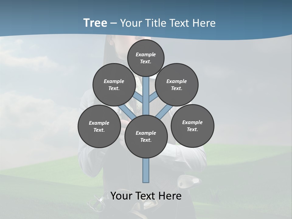 Pretty Sport Female PowerPoint Template