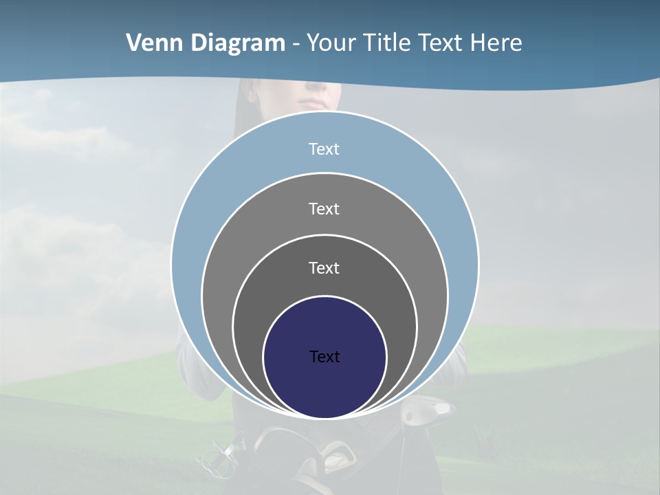 Pretty Sport Female PowerPoint Template