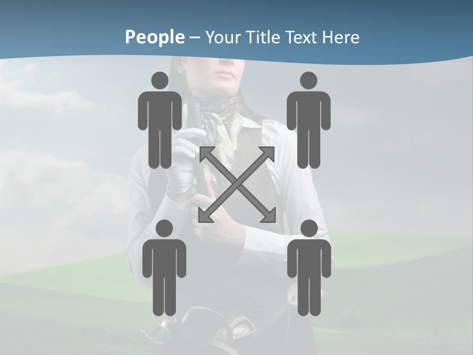 Pretty Sport Female PowerPoint Template