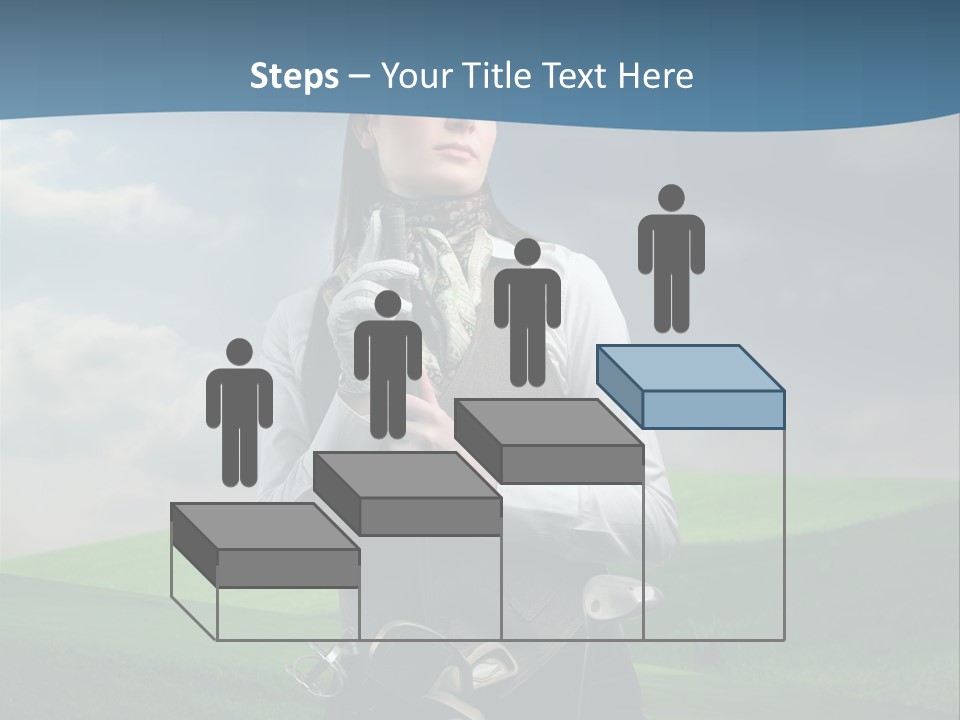 Pretty Sport Female PowerPoint Template