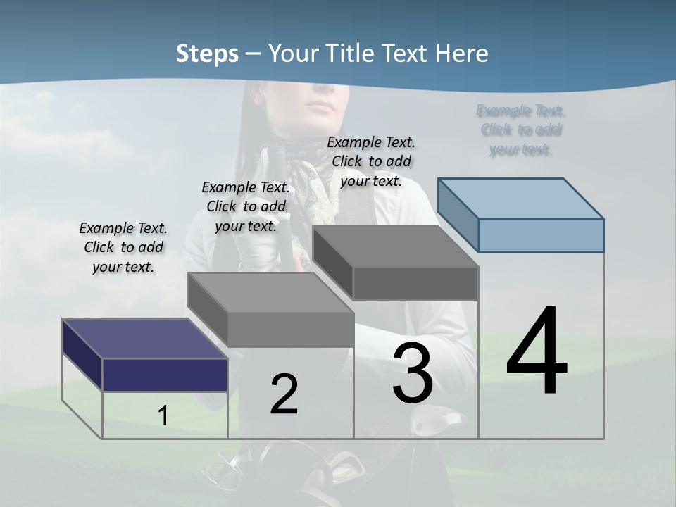 Pretty Sport Female PowerPoint Template