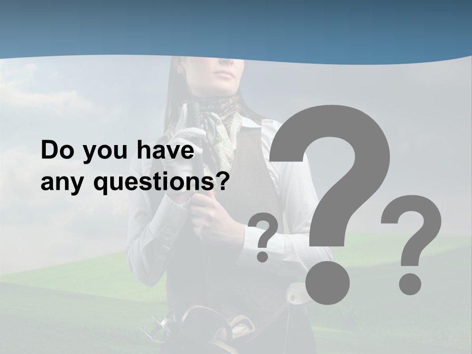 Pretty Sport Female PowerPoint Template