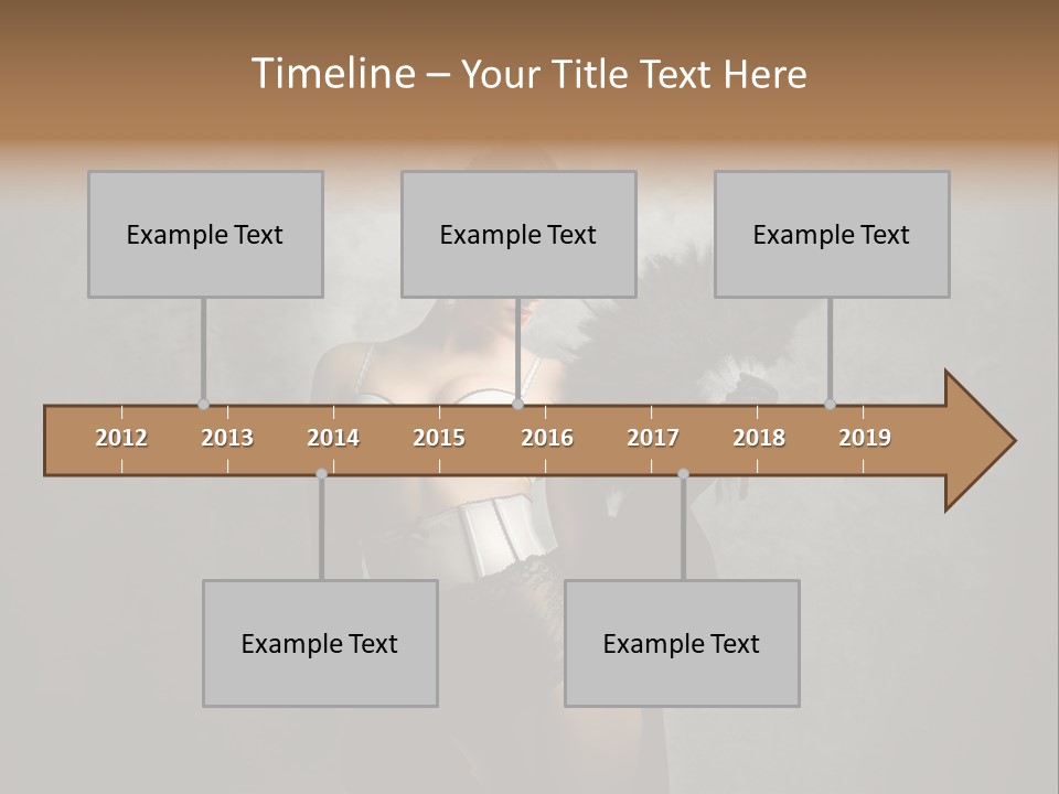 Fashion Lingerie Undress PowerPoint Template