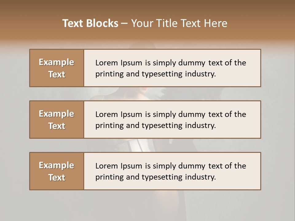 Fashion Lingerie Undress PowerPoint Template