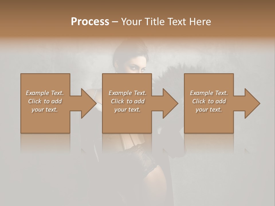 Fashion Lingerie Undress PowerPoint Template