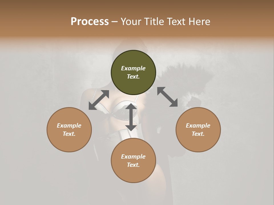 Fashion Lingerie Undress PowerPoint Template