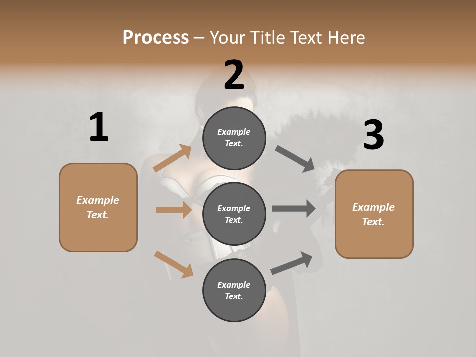 Fashion Lingerie Undress PowerPoint Template