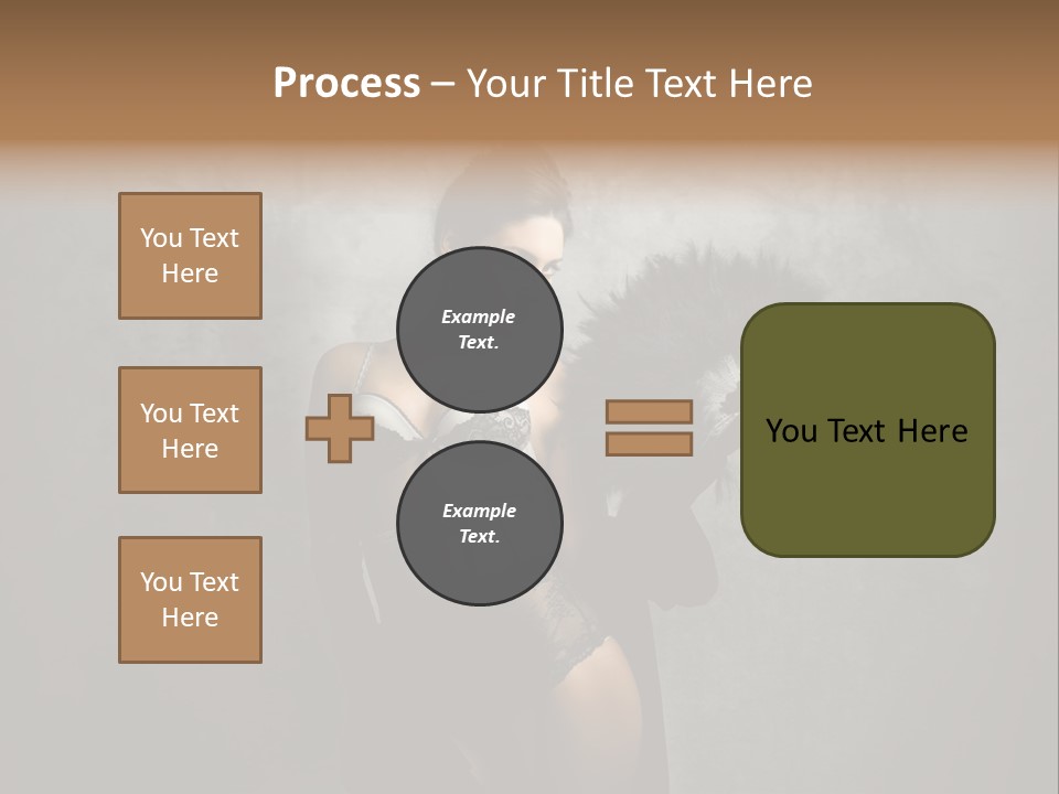 Fashion Lingerie Undress PowerPoint Template