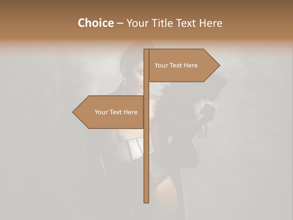 Fashion Lingerie Undress PowerPoint Template