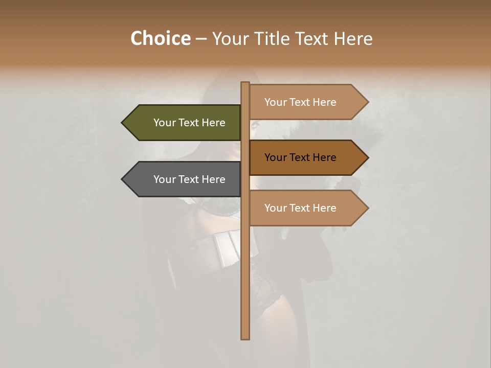 Fashion Lingerie Undress PowerPoint Template