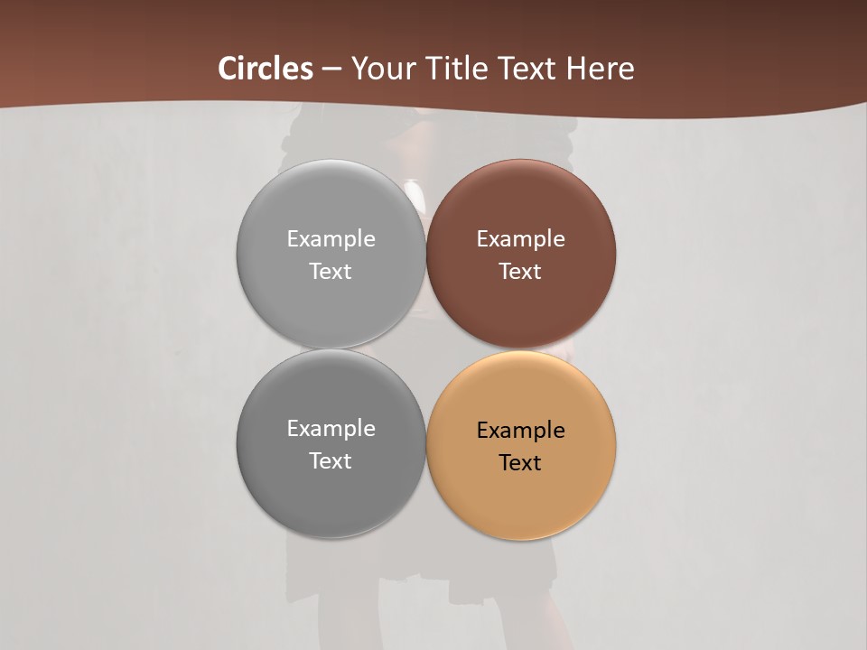 Wine Background Heels PowerPoint Template