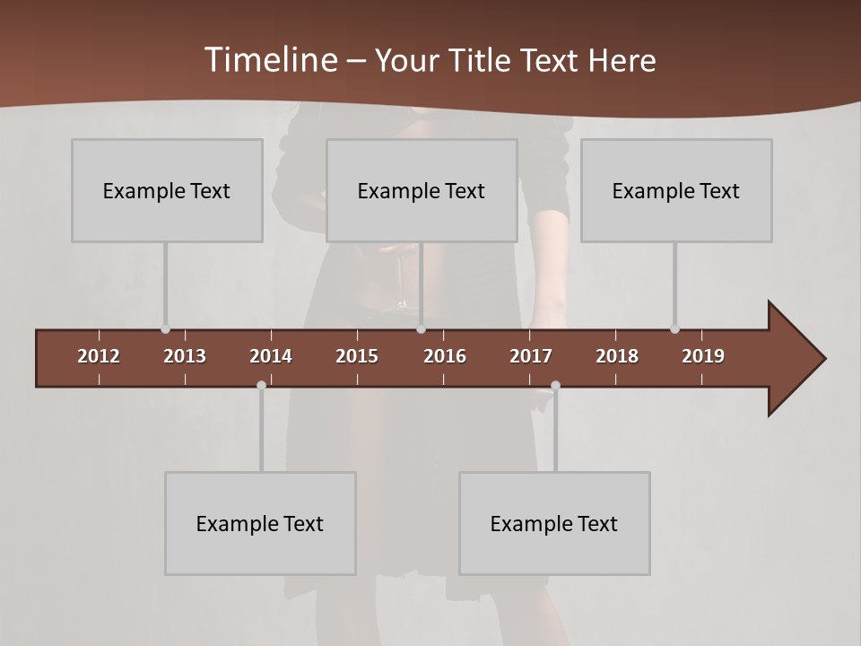 Wine Background Heels PowerPoint Template