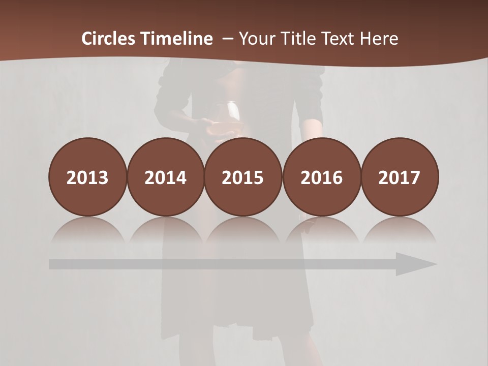 Wine Background Heels PowerPoint Template