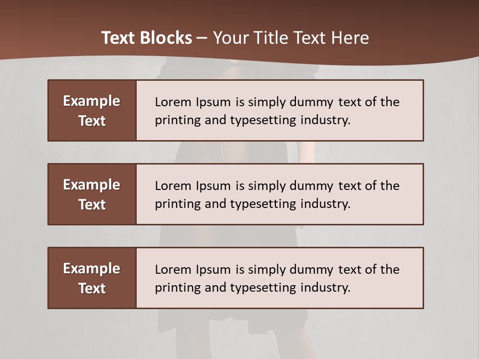 Wine Background Heels PowerPoint Template