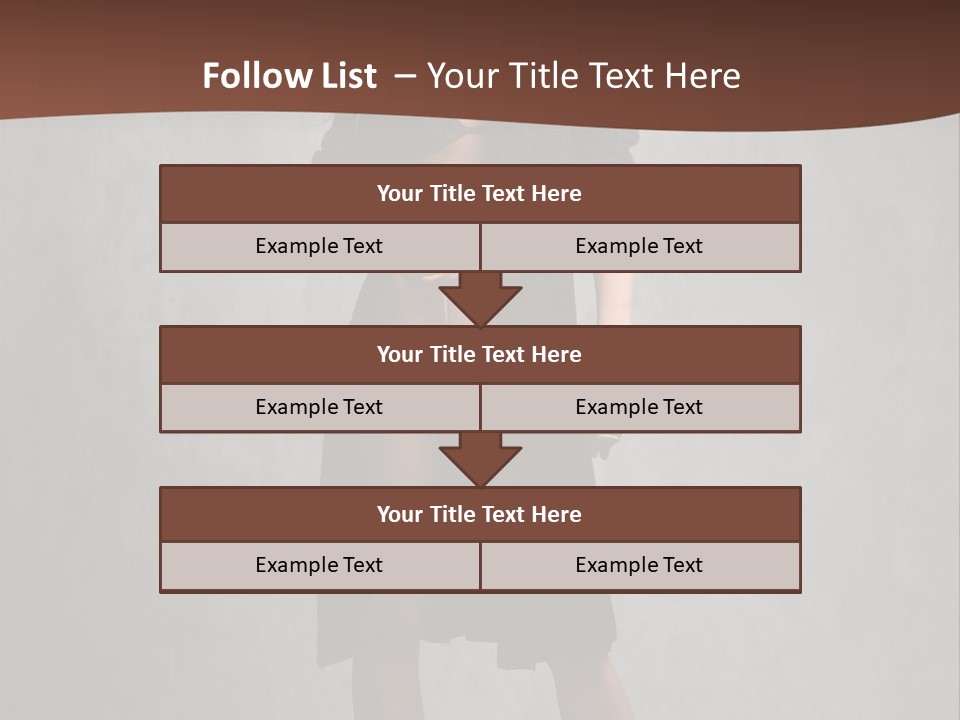 Wine Background Heels PowerPoint Template