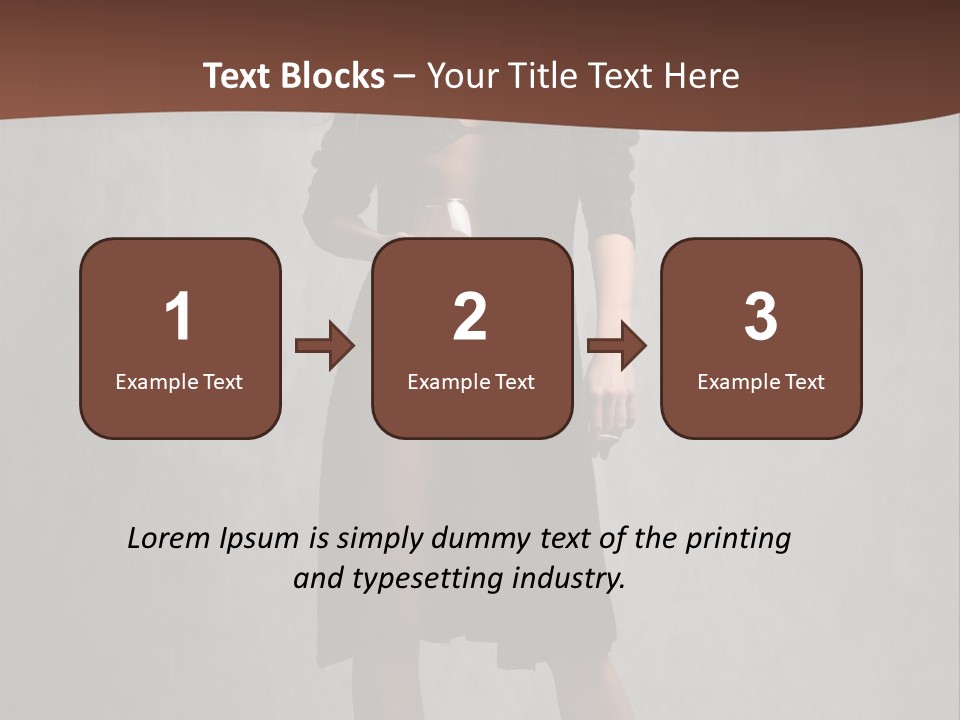 Wine Background Heels PowerPoint Template