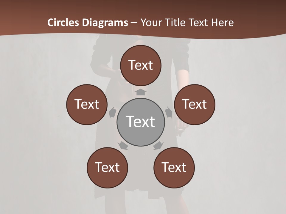 Wine Background Heels PowerPoint Template