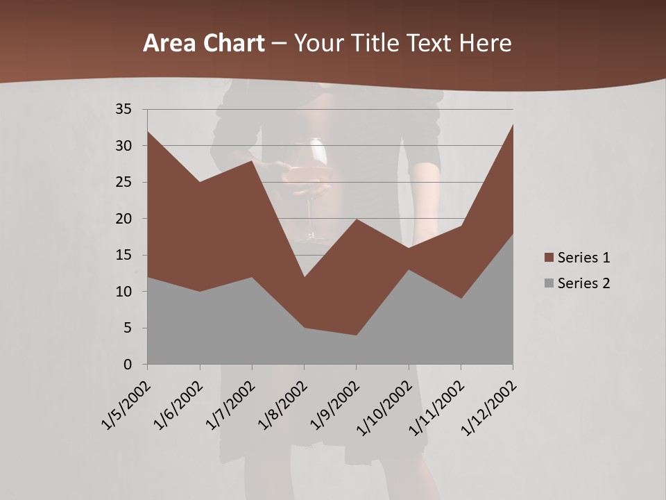 Wine Background Heels PowerPoint Template