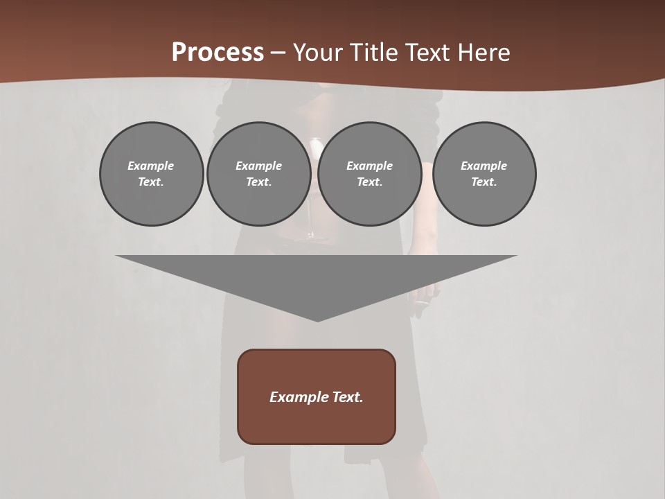 Wine Background Heels PowerPoint Template