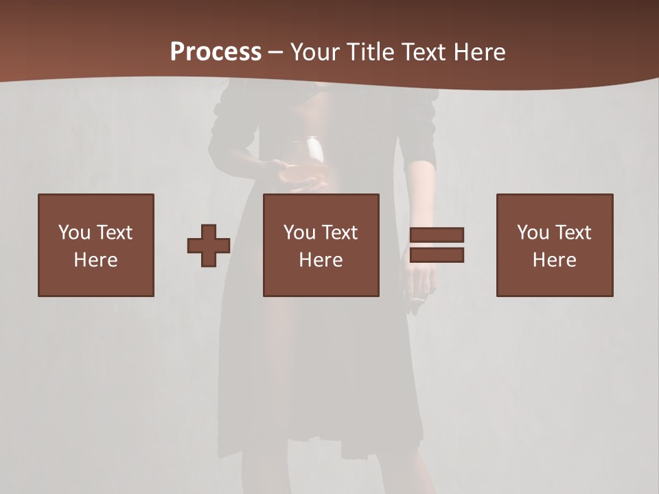 Wine Background Heels PowerPoint Template