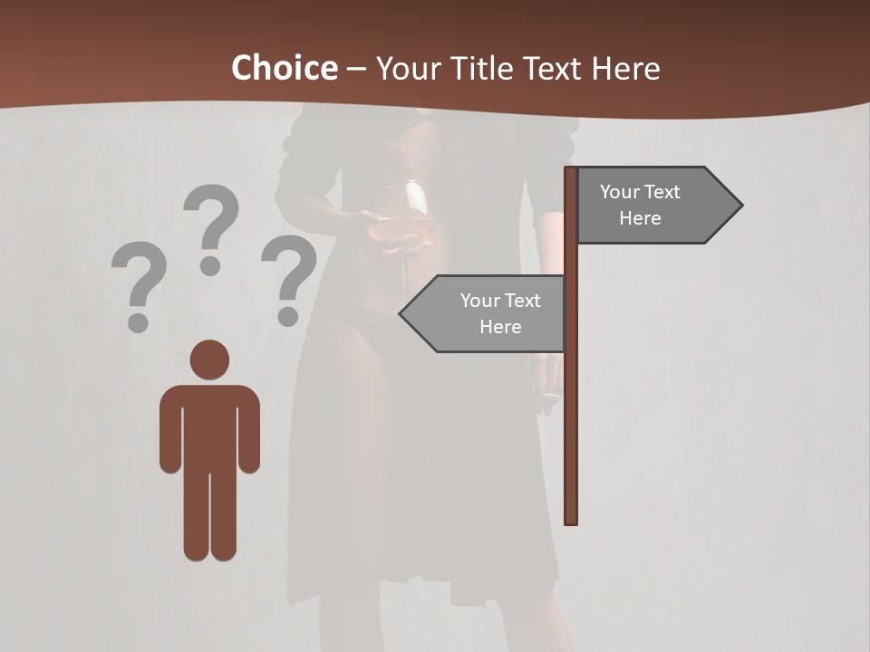 Wine Background Heels PowerPoint Template