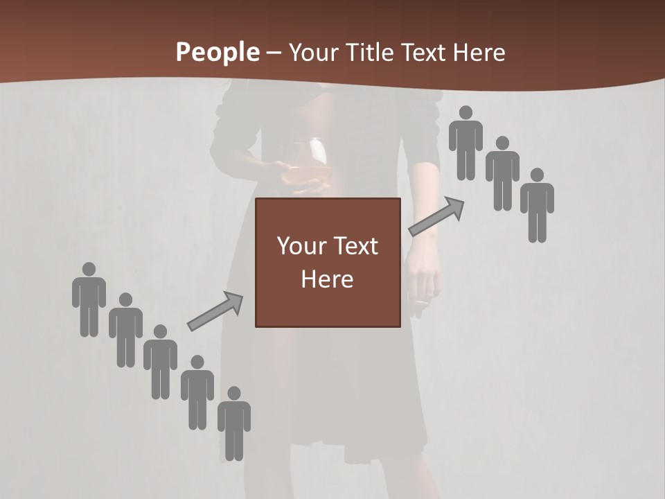 Wine Background Heels PowerPoint Template