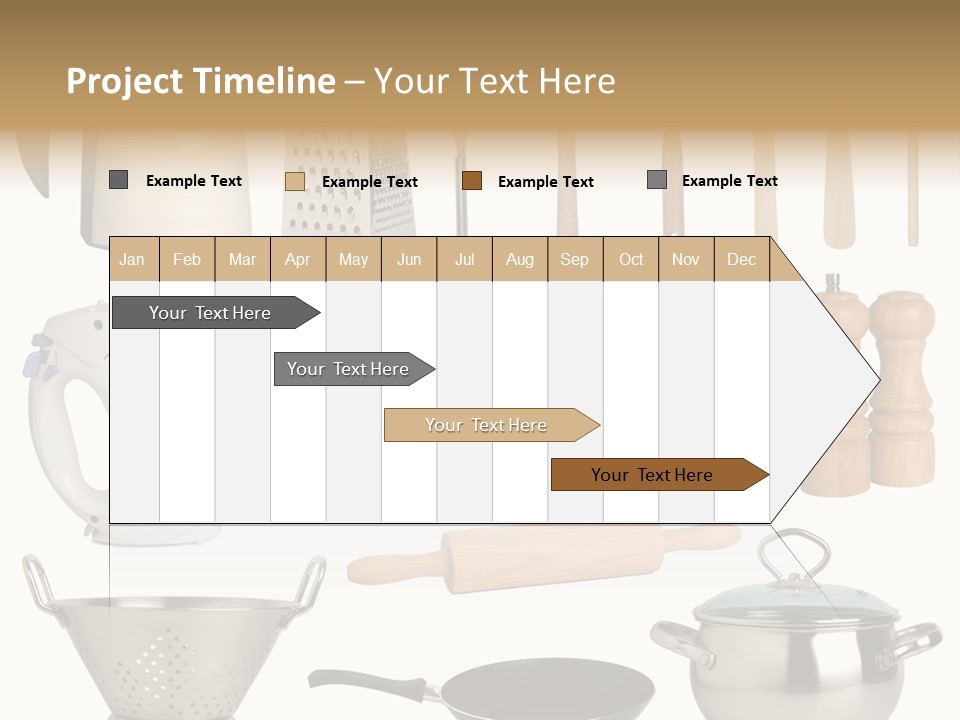 Culinary Set Pan PowerPoint Template