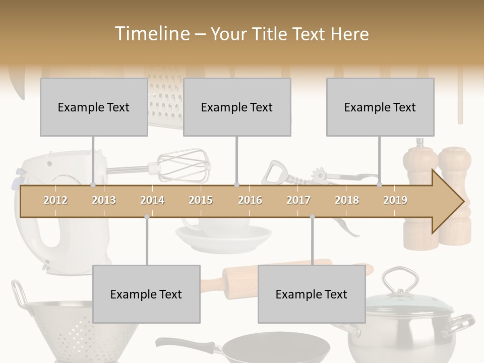 Culinary Set Pan PowerPoint Template