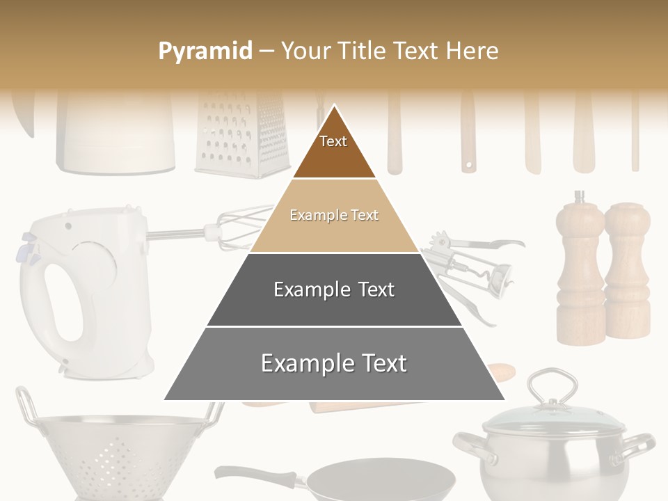 Culinary Set Pan PowerPoint Template