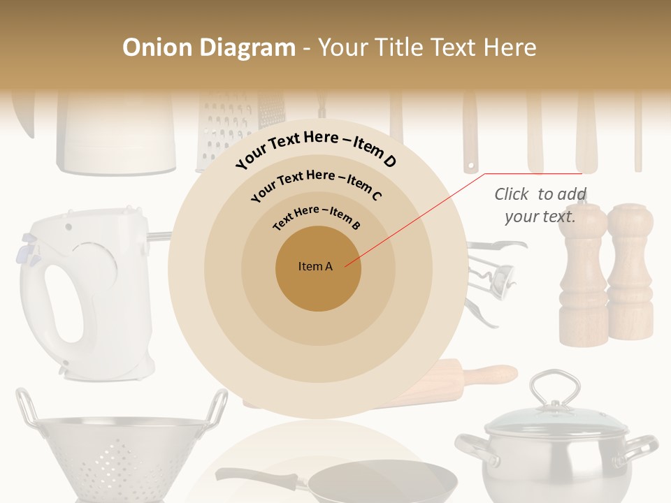 Culinary Set Pan PowerPoint Template