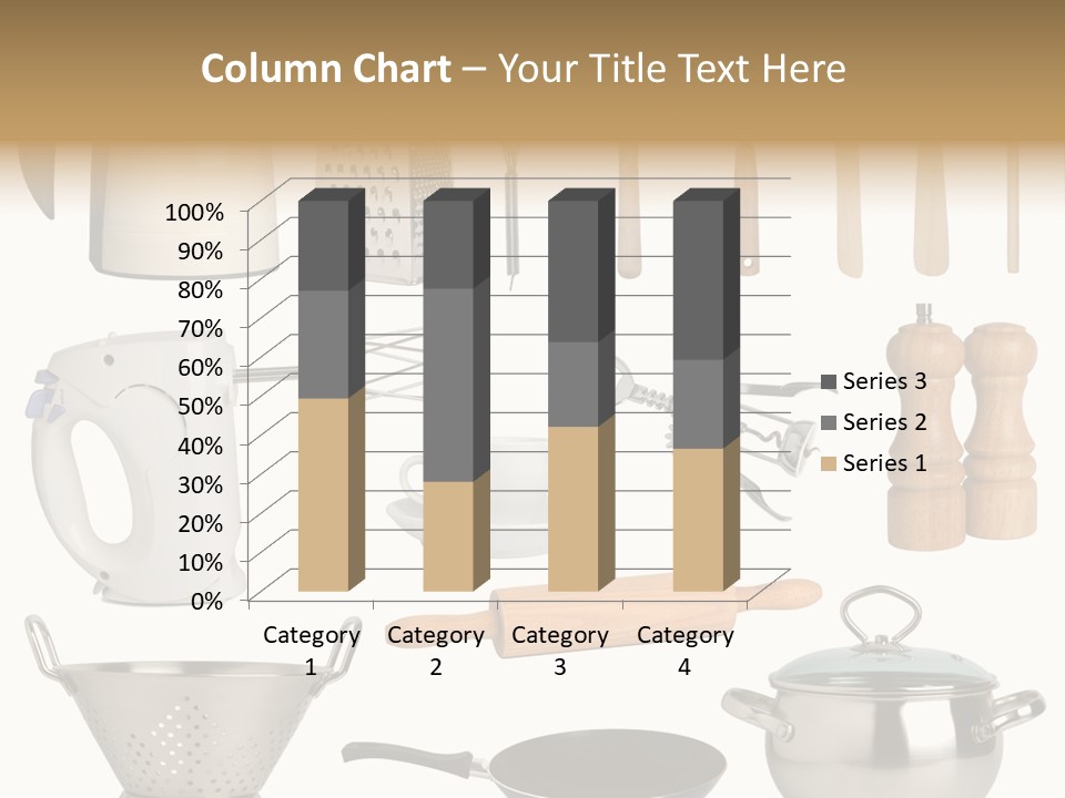 Culinary Set Pan PowerPoint Template