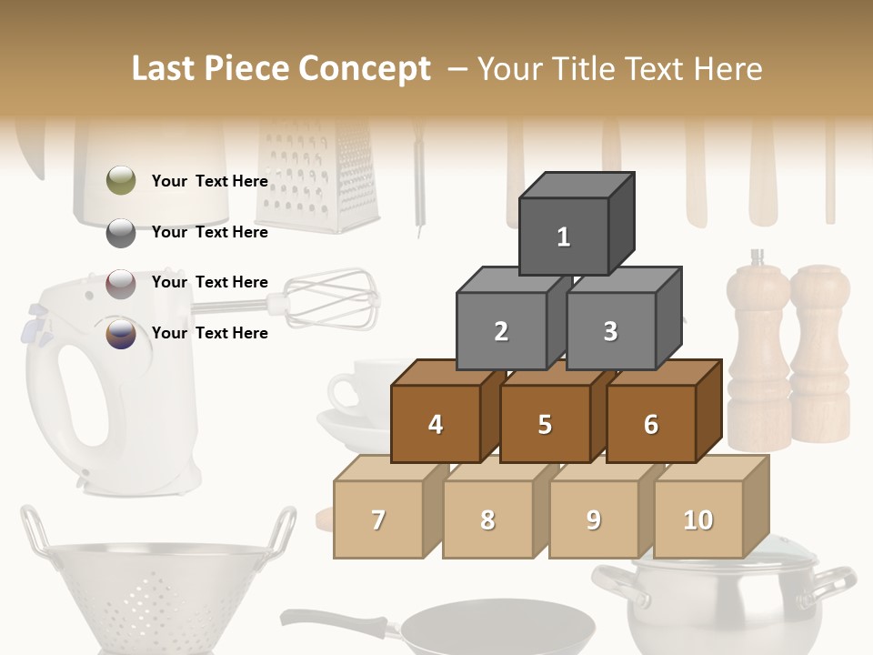 Culinary Set Pan PowerPoint Template