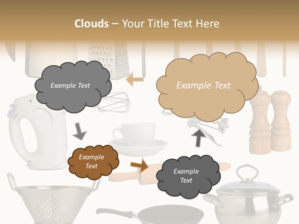 Culinary Set Pan PowerPoint Template