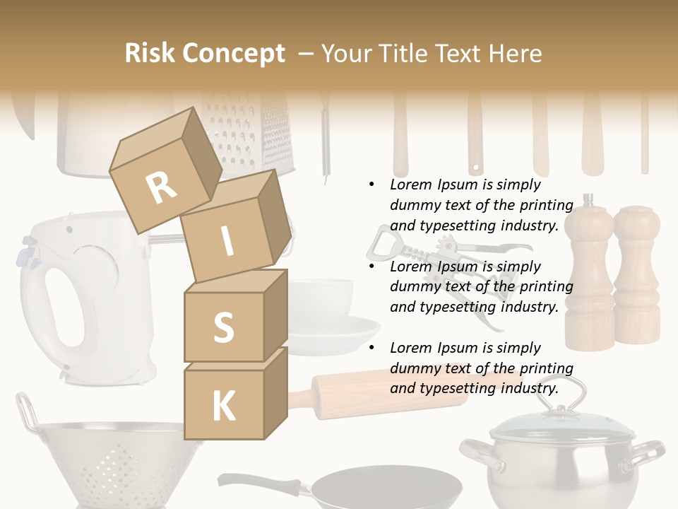 Culinary Set Pan PowerPoint Template